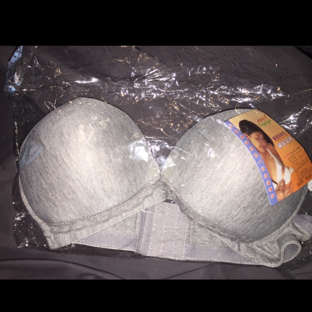34B maternity breastfeeding bra